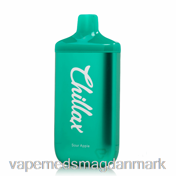 Vape Uden Nikotin Chillax 9000 Surt Engangsæble